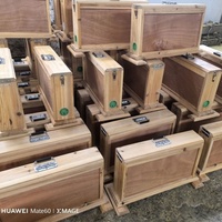 Imkerei Transparenter Bienenstock Beobachtungs-Bienenstock Holz-Standard-Einzelrahmen-Inspektionsbox