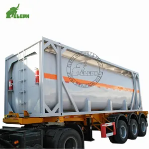 <span class=keywords><strong>T14</strong></span> T11 ISO/ASME/CE น้ำมันเชื้อเพลิงปั๊มน้ำมันดีเซลเบนซินแบบพกพา20FT 40FT ISO ถังคอนเทนเนอร์ - Product Image 4