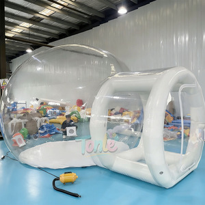 Casa Gonfiabile Personalizzata per Esterni con Tunnel in PVC, Facile da Montare, Capacità 4-5 Bambini, per Campeggio e Parchi <span class=keywords><strong>Avventura</strong></span> - Product Image 2