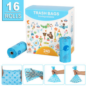 Bolsas de Pañales Desechables <span class=keywords><strong>para</strong></span> Bebé, 15 Rollos de Recarga/240 Bolsas, Bolsas <span class=keywords><strong>para</strong></span> Desechos, Bolsas de Basura <span class=keywords><strong>para</strong></span> Eliminación Rápida y Conveniente de Pañales - Product Image 4