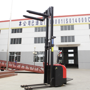 2T 3.5M Điện Xếp Chồng Xe Tải Thép Mới Pallet Stacker Với Có Thể Điều Chỉnh Nâng Dforks Đi Bộ Đứng Trên Loại Cho Khách Sạn - Product Image 3