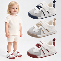 Chaussures de sport pour bébés en gros OEM, 1-3 ans, premières chaussures de marche pour tout-petits, baskets légères respirantes antidérapantes à semelle souple pour bébés