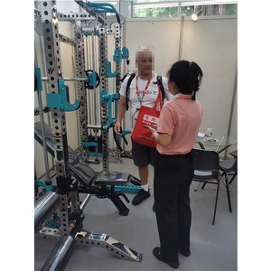 Sıcak satış spor Fitness ekipmanı vücut geliştirme egzersiz egzersiz istasyonu çok fonksiyonlu Smith makinesi kulübü merkezi - Product Image 5