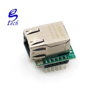 Electrónica inteligente, Chip W5500, nuevo convertidor SPI a LAN/ Ethernet, TCP/IP - Product Image 3