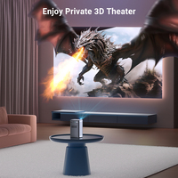Proyector Inteligente P70 Android para Reuniones y Hogar, Mini Portátil, Espejo HD 1080P, 300 Lúmenes, 4K, Batería Integrada, Obturador Real