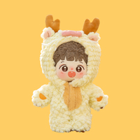 Peluches personnalisées en coton PP, 20 cm, faites à la main, jouets en peluche personnalisés