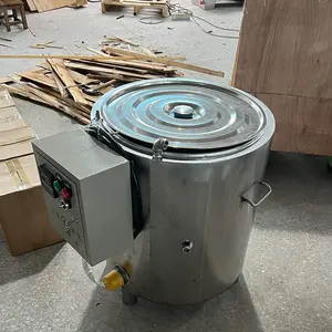 Steel Cosmetic Pre-Heater Wax Melter Industrial Electric Waxing Machine Jacketed Wax Melting Tank