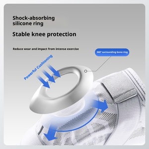 Genouillère de sport Boer, sangle en tricot, spandex, nylon, protection professionnelle, flexible, respirante, fine, pour <span class=keywords><strong>homme</strong></span> et femme, équitation, course à pied - Product Image 2