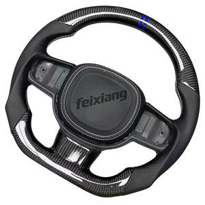 Volant de voiture en fibre de carbone pour <span class=keywords><strong>Volvo</strong></span> XC40 S90 S60 V60 V90 S40 V40 XC60 XC90 – Modification améliorée - Product Image 6