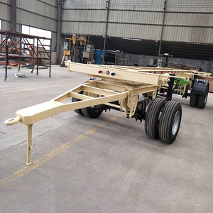 Lowbed Trailer Berat Bermotor <span class=keywords><strong>Dolly</strong></span> Remoque De Voiture Trailer Hitch Derek <span class=keywords><strong>Dolly</strong></span> - Product Image 2