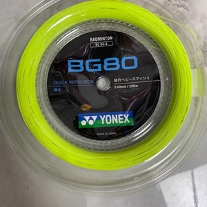สายแบดมินตัน YY YONEX BG80 200 ม. 0.68 มม. สายรัดไม้แบดมินตันอุปกรณ์กีฬาไนลอนโพลีเมอร์สูง - Product Image 5