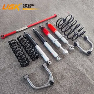 UGK off-road 4X4 Kit angkat suspensi, bisa disesuaikan 2 4 6 inci untuk Toyota Land Cruiser 07- / Land Cruiser 4500/4700/LC200