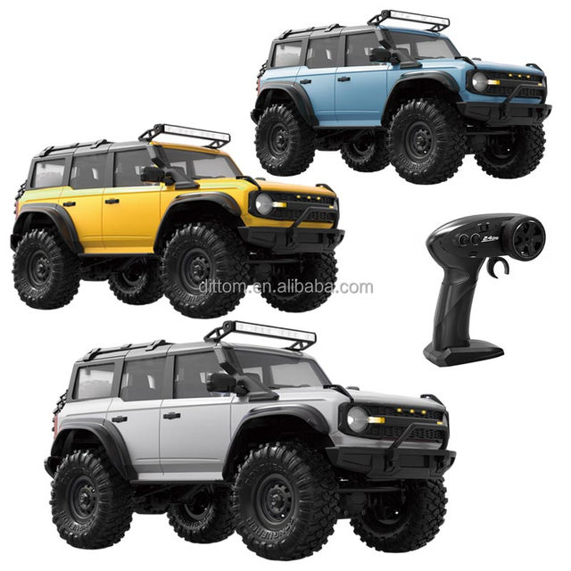 HB-R1601 2.4G RC Full Scale 4WD Off Road Car 1/16 10KM/H High Speed Racing Vehicle With LED Lights