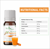 Extrait de curcuma en gouttes 30 ml Liquide Anti-inflammatoire Santé des articulations Immunité Curcuma Longa avec Curcumine Turmerone Nature's Bounty