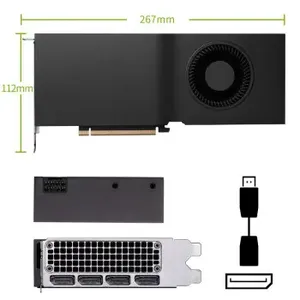 Carte graphique pour station de travail de haute technologie 48 Go Quadro RTX A6000, 4 DP, haute performance - Product Image 4