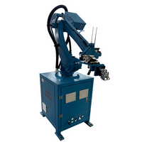 Nouveau robot industriel à 5 axes, bras de robot de découpe Hezong pour la fabrication et la manutention de tôles, avec 1 an de garantie