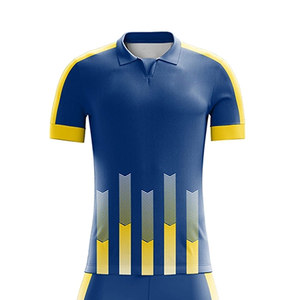 ผู้ผลิตชั้นนำ ผู้จัดจำหน่ายที่ดีที่สุด ชุดยูนิฟอร์มฟุตบอลชายคุณภาพสูง สีและโลโก้ปรับแต่งได้ ผลิตจากโพลีเอสเตอร์ 100% - Product Image 5