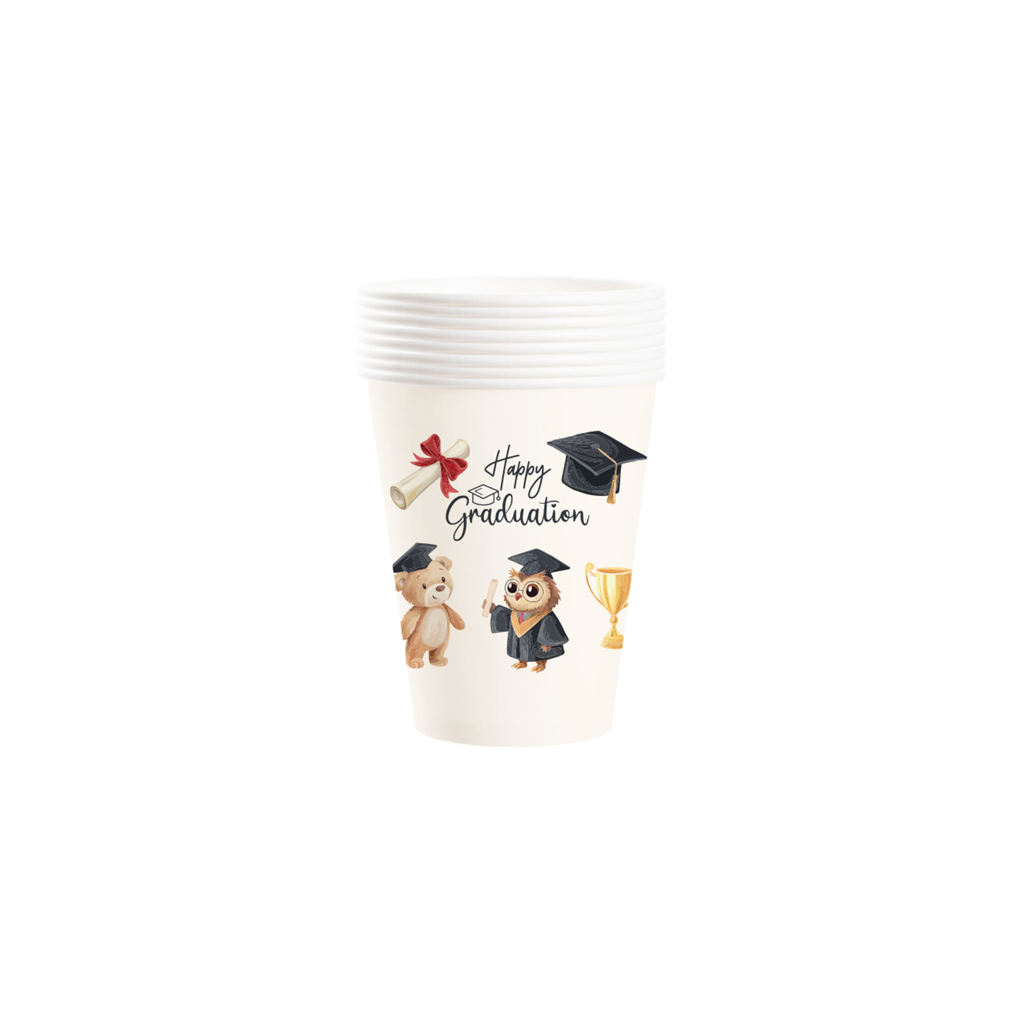 Vaso de papel de 9 oz * 8 unidades