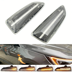 Luce Laterale LED Dinamica Sequenziale per Buick Excelle GT XT Chevrolet Cavalier Monza, Indicatore di Direzione a Flusso Continuo - Product Image 4