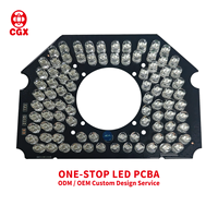 CGX 90-LED PCBA SMT, LED Infrarrojo, Diseño de PCB, Emisor IR, Placa SMD, Sensor de Control de Luz, Cámara CCTV, Seguridad, Visión Nocturna