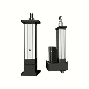 High Load <b>Linear</b> <b>Actuator</b> Servo Motor Servo Cylinder for Construction Industry Stainless Steel QIANGDELI Brand 400W-3KW Power - Product Image 1