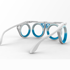 Lunettes de sport de voyage transparentes, verres détachables, pliables, portables, pour enfants, Anti-nausée et Anti-mal - Product Image 2