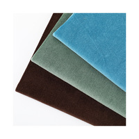 Vente en gros 250g Tissu en velours de coton Technique tricotée chaude et plate non élastique pour gilets de costume et Cheongsam