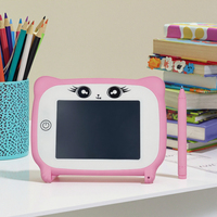 Tablettes d'écriture LCD 4.4 pouces prêtes pour la vente au détail Adorable planche à dessin numérique chat de dessin animé pour l'apprentissage et le jeu des enfants