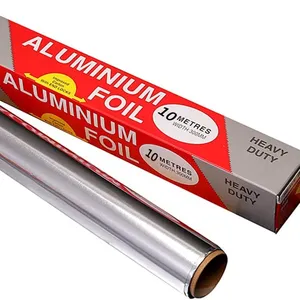 Commercio all'ingrosso 8011 8079 cibo foglio di alluminio bobina di carta prezzo Per kg Heavy Duty 11 12 20 30 35 Micron Jumbo Roll foglio di alluminio