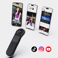 Ratón Inalámbrico con Puntero Láser, Presentador, Control Remoto TikTok, Pasador de Páginas para iPhone, iPad, Android y Laptop