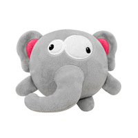Jouets en peluche réalistes pour animaux de compagnie, prêts à être expédiés en 2025, jouets qui couinent, cochon, canard, éléphant, paresseux, grenouille, jouets anti-stress pour chiens, balle qui couine, 12 cm, amusants