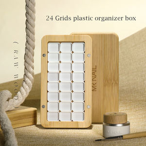 กล่องจัดเก็บแม่เหล็กแบบพกพา <span class=keywords><strong>MRNAIL</strong></span> 24 ช่อง สำหรับเก็บยาทาเล็บ เจล สีน้ำ สำหรับอุปกรณ์ทำเล็บ - Product Image 2