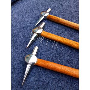 Marteau d'inspection 500 mm de qualité industrielle, antichoc, avec poignée simple, pour la détection ferroviaire - Product Image 1