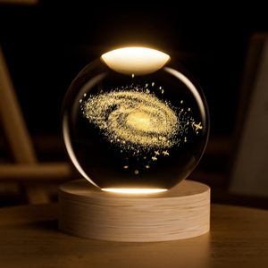 Boule en céramique du système solaire 3D, 2,4 pouces, design Art déco, cadeaux de l'univers, modèle gravé au laser décoratif, <span class=keywords><strong>astronomie</strong></span>, physique - Product Image 4