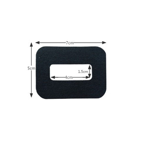 Cinta bucal transpirable sin látex con forma personalizada para personas con barba - Product Image 3