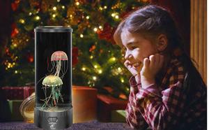 Đèn Bàn Sứa Điện Với Đèn Thay Đổi Màu Sắc Cho Phòng Ánh Sáng Tâm Trạng Để Thư Giãn Đèn Sứa LED - Product Image 4