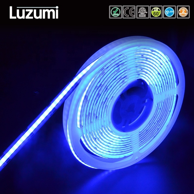 Hot Sale Cob Rgb Led Strip High Density for Indoor Lighting Flexible Colorful Cob Led Strip Personalizar Supplier