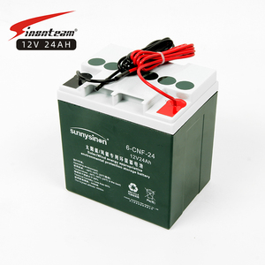 12V17AH 와이어 리드 12 볼트 AgM 태양풍 에너지 저장 배터리 충전식 12 V 17ah UPS 리튬 이온 배터리 팩 - Product Image 4