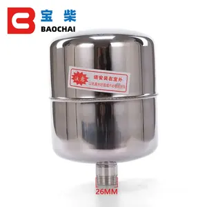 2L Male Thread G3/4 26MM Stainless Steel Towerless Automatic Water Supply System Double Spring Pump Pressure Control Switch Tank