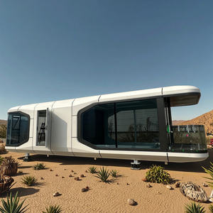 Maison capsule modulaire préfabriquée de luxe pour grands espaces OEM Villas de bureaux modernes personnalisables et maisons à bas prix - Product Image 6