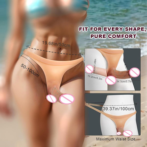 Dildo a Doppia Estremità in Silicone, Masturbatori Senza Mani, Dildo Anali con Cintura, Giocattoli Sessuali per Donne, Accessori per Adulti - Product Image 3