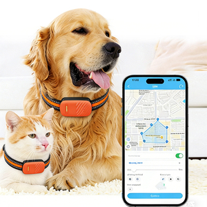 Qcool - Sistema Localizador Electrónico para Mascotas, Rastreo por <span class=keywords><strong>Mapa</strong></span>, Configuración de Límites, Herramienta de Alerta, Aventura al Aire Libre, Luz LED, Collar con Rastreador GPS para Mascotas - Product Image 1