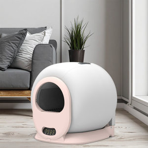 Smart Self-Cleaning Plastic Eco-Friendly Cat Litter Box-WC inteligente automático com 10kg de capacidade para Hassle-Free Pet Care - Product Image 1