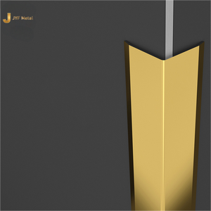 Perfil en L de Acero Inoxidable Moderno Li41, Moldura Decorativa en Forma de L para Interiores Arquitectónicos Comerciales - Product Image 4