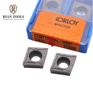 Ccmt060202 ccmt060204 ccmt09t302 ccmt120404-hmp pc9030 korloys Carbide chèn công cụ tiện <span class=keywords><strong>CNC</strong></span> cắt chèn công cụ tiện Anna - Product Image 1