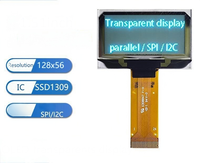 Mini Pantalla AMOLED Transparente de 1.51 Pulgadas con Resolución de 800x480 y Brillo de 450 Nit
