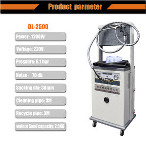 เครื่องทําความสะอาดคาร์บอนทรายวอลนัท 1200W พร้อมปืนฉีดพ่น - Product Image 3