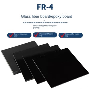 Plaques en plastique FR-4 antistatiques en fibre de verre noire, ignifuges, résistantes aux hautes températures, en résine époxy, usinage CNC de précision - Product Image 5