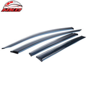 Viseras Acrílicas para Ventanas de Honda CRV 17-22, Deflectores de Sol y Lluvia, Juego de 4 Piezas, Protección para Ventanas Laterales de Puertas de Automóviles - Product Image 3