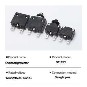 Protector de relé de sobrecarga térmica serie S11/S22 125V 250VAC 64VDC Protector de sobrecarga de voltaje de alta potencia - Product Image 6